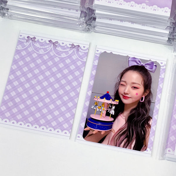 MINS STUDIOS Lilac Dream Binder Pocket Paper