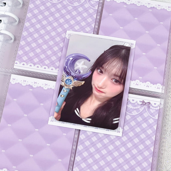 MINS STUDIOS Lilac Dream Binder Pocket Paper