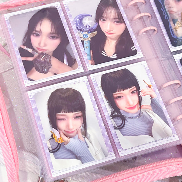 MINS STUDIOS Lilac Dream Binder Pocket Paper