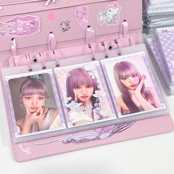 MINS STUDIOS Lilac Dream Binder Pocket Paper