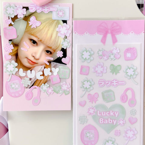 MINS STUDIOS Lucky Baby Deco Sticker