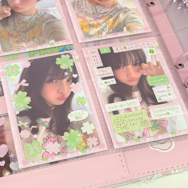 MINS STUDIOS Lucky Clover Mini Label Sticker *coming soon*