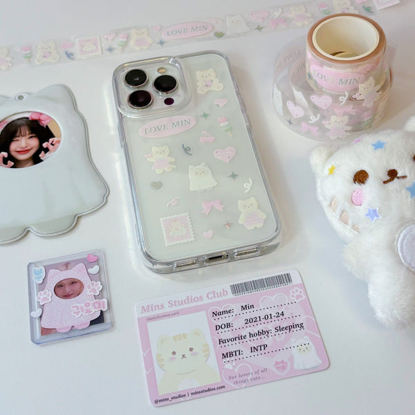 MINS STUDIOS Min Kitty Sticker Roll