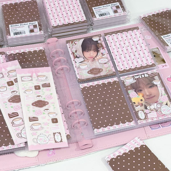 MINS STUDIOS Neapolitan Binder Pocket Paper