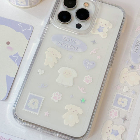 MINS STUDIOS Ooyoo Puppy Sticker Roll