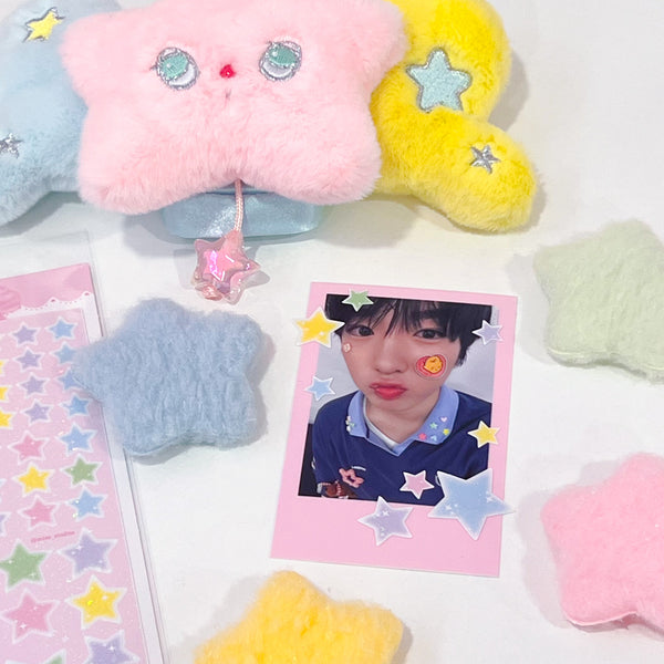 MINS STUDIOS Pastel Stars Deco Sticker *2025 renewal*