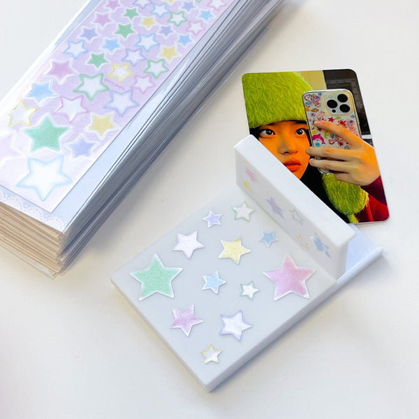 MINS STUDIOS Pastel Stars Deco Sticker
