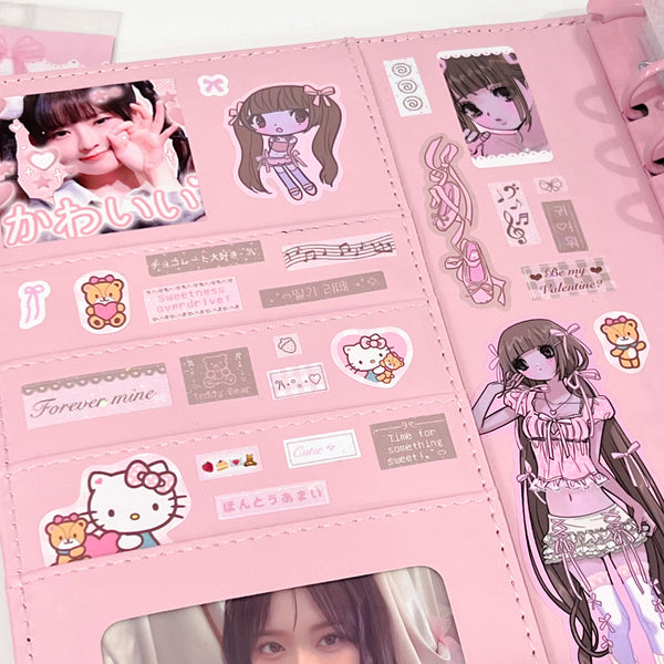 MINS STUDIOS Pink Cocoa Deco Sticker