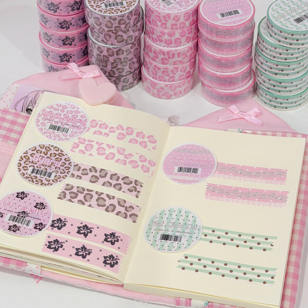 Pink Melody Washi Tape