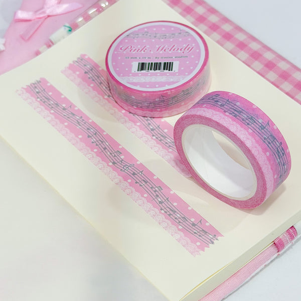 Pink Melody Washi Tape