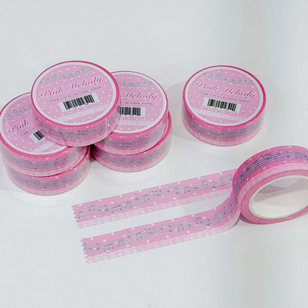 Pink Melody Washi Tape