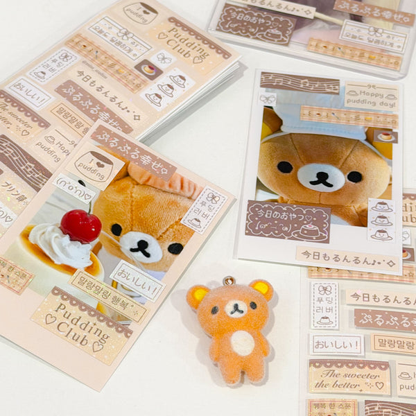 MINS STUDIOS Pudding Club Mini Label Sticker *coming soon*