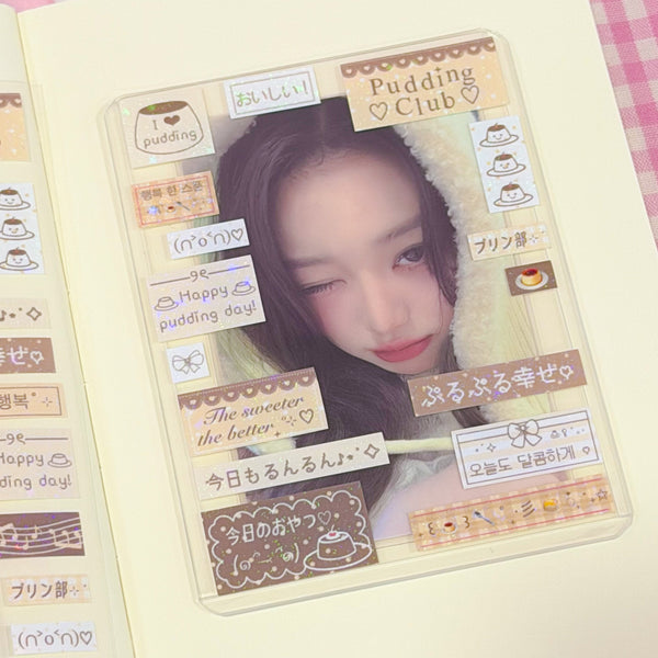 MINS STUDIOS Pudding Club Mini Label Sticker *coming soon*