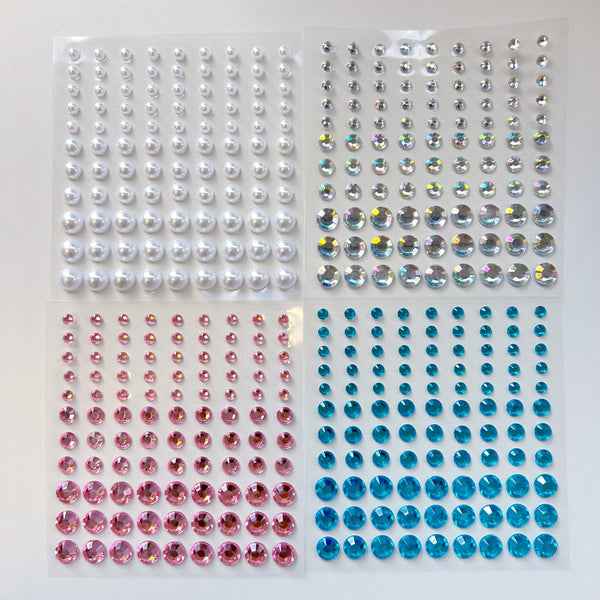 MINS STUDIOS Round Jewel Sticker