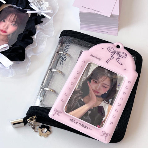MINS STUDIOS Ribbon Bow Card Holder