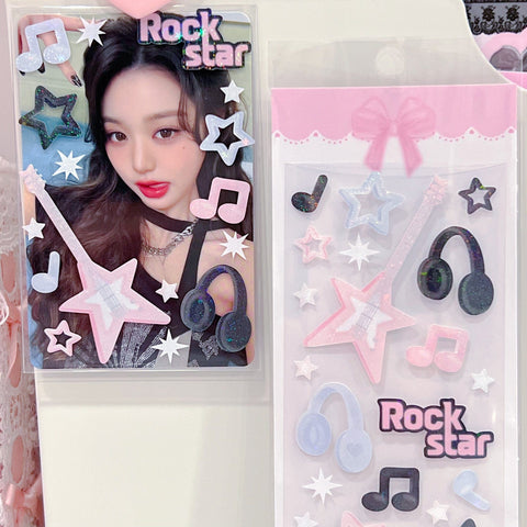 MINS STUDIOS Rockstar Deco Sticker