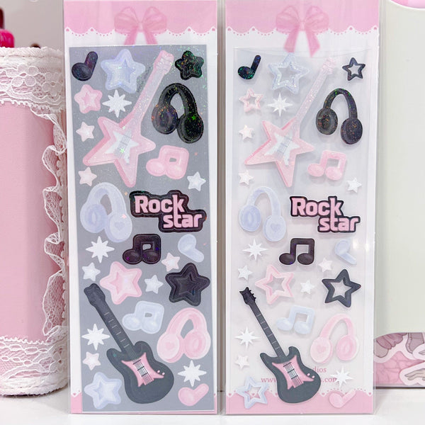 MINS STUDIOS Rockstar Deco Sticker