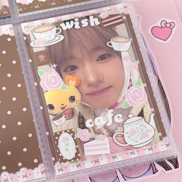 MINS STUDIOS Rosy Cafe Deco Sticker