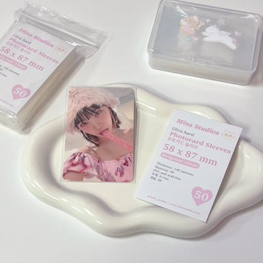 MINAMI TANAKA　 SQUARE SLEEVE ALL IN ONE MINS STUDIOS [58x87mm] Clear Ultra-Hard Photocard Sleeves (140