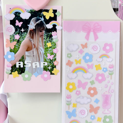 MINS STUDIOS Spring Meadow Deco Sticker