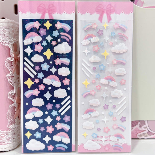 MINS STUDIOS Starry Night Deco Sticker