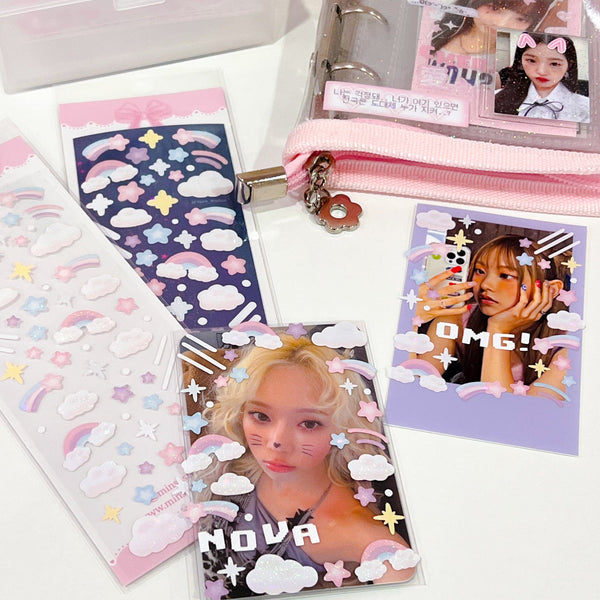 MINS STUDIOS Starry Night Deco Sticker