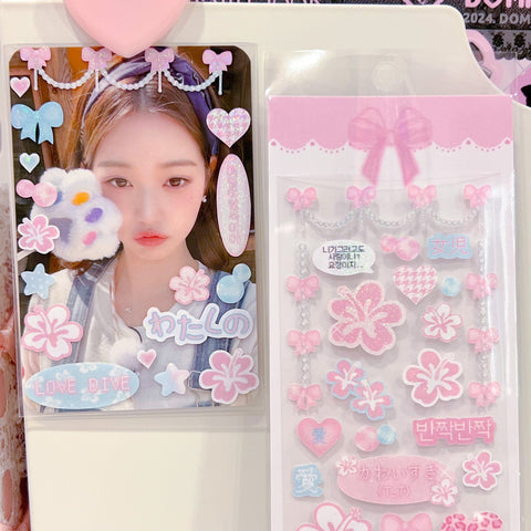 MINS STUDIOS Summer Love Deco Sticker