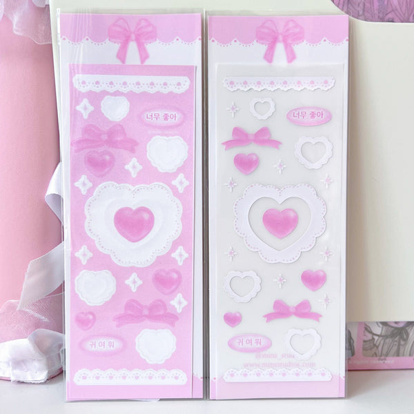 MINS STUDIOS Sweetheart Deco Sticker