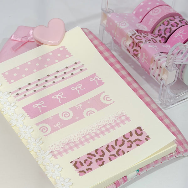 Pink Cocoa Dot Washi Tape *coming soon*