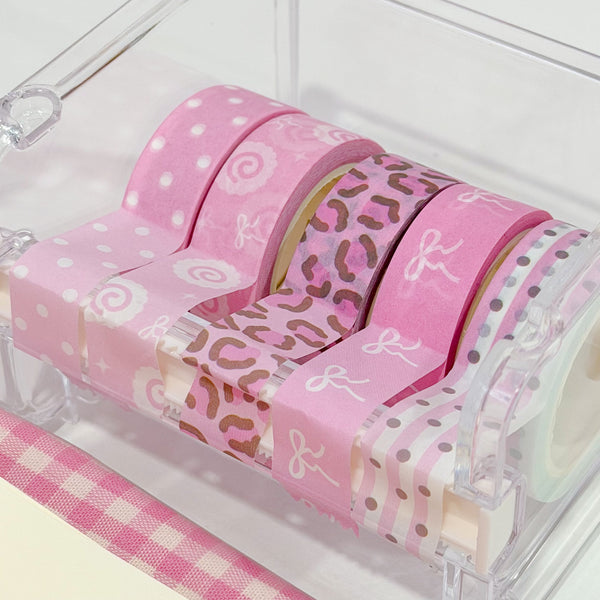 Pink Cocoa Dot Washi Tape *coming soon*