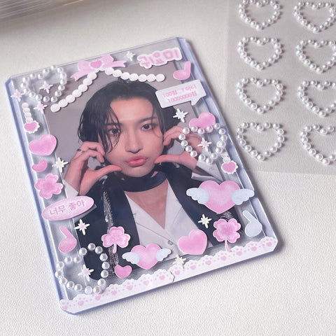 MINS STUDIOS 2mm Heart Jewel Sticker