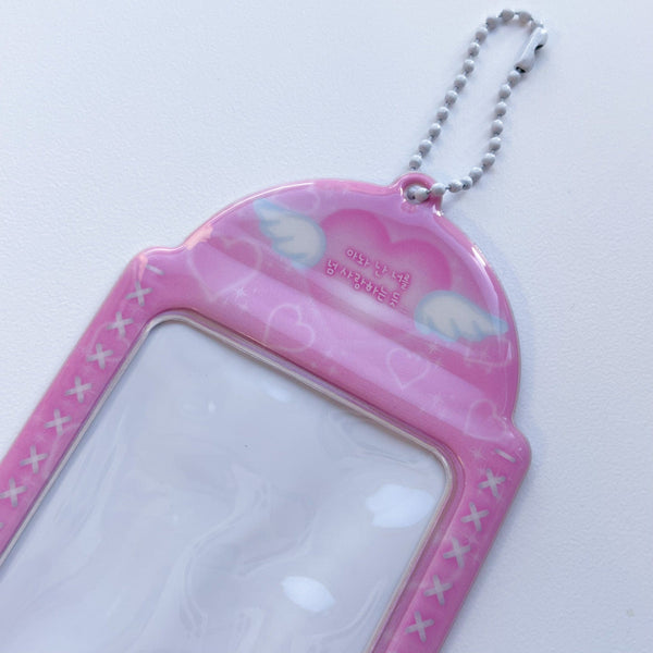 MINS STUDIOS Pink Angel Card Holder B Grade