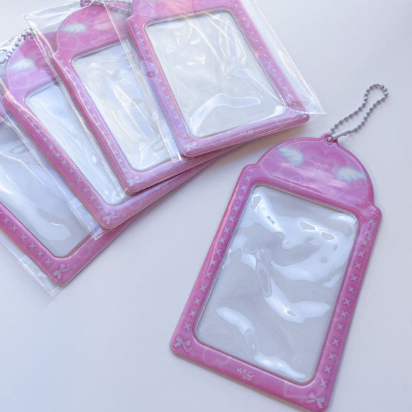 MINS STUDIOS Pink Angel Card Holder B Grade
