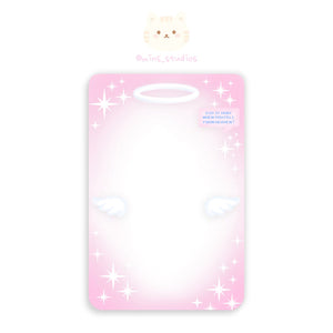 MINS STUDIOS Pink Angel Deco Frame