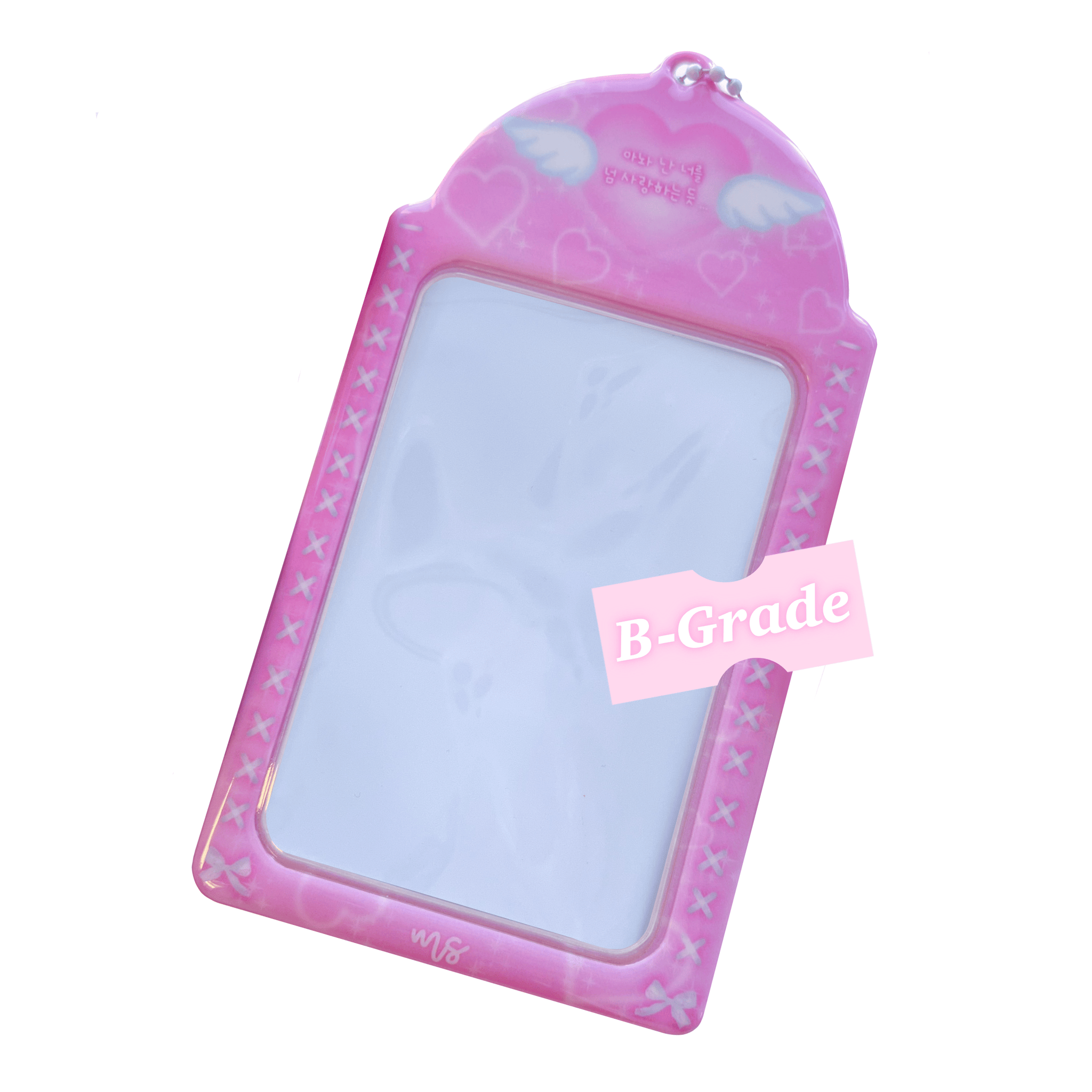 MINS STUDIOS Pink Angel Card Holder B Grade