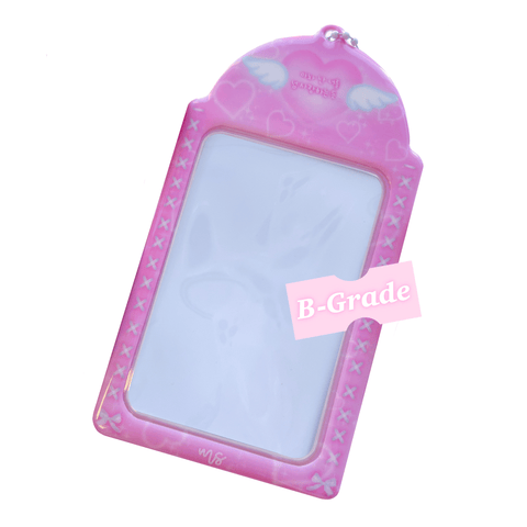 MINS STUDIOS Pink Angel Card Holder B Grade