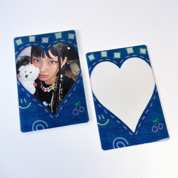 MINS STUDIOS Denim Deco Frame