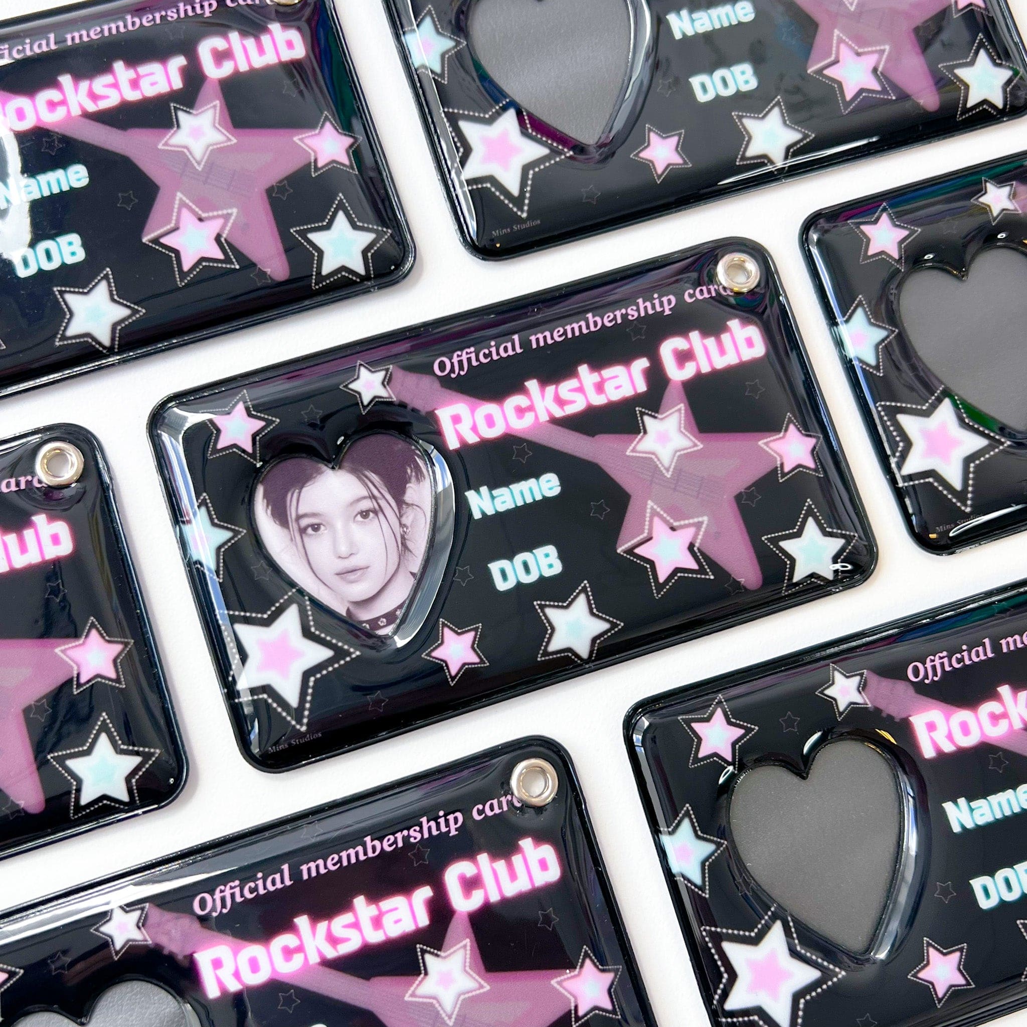 MINS STUDIOS Rockstar Club ID Card Holder