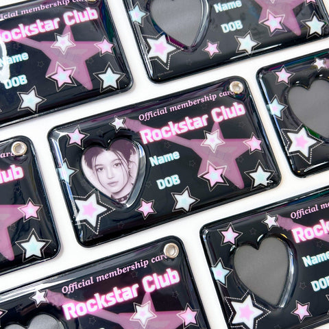 MINS STUDIOS Rockstar Club ID Card Holder