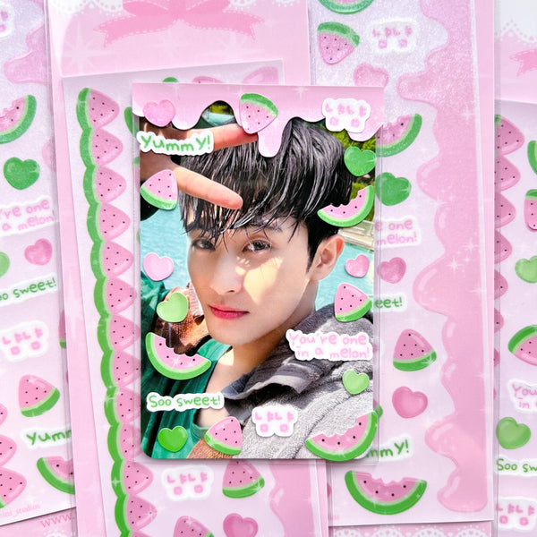 MINS STUDIOS Watermelon Deco Sticker
